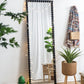 23" x 72" Full Length Mirror with Metal Beaded Frame