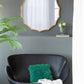 D40" Round Sunburst Wall Mirror