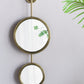 2 Circle Mirrors for Wall Decor