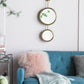 2 Circle Mirrors for Wall Decor