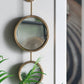 2 Circle Mirrors for Wall Decor
