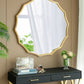 D40" Round Sunburst Wall Mirror