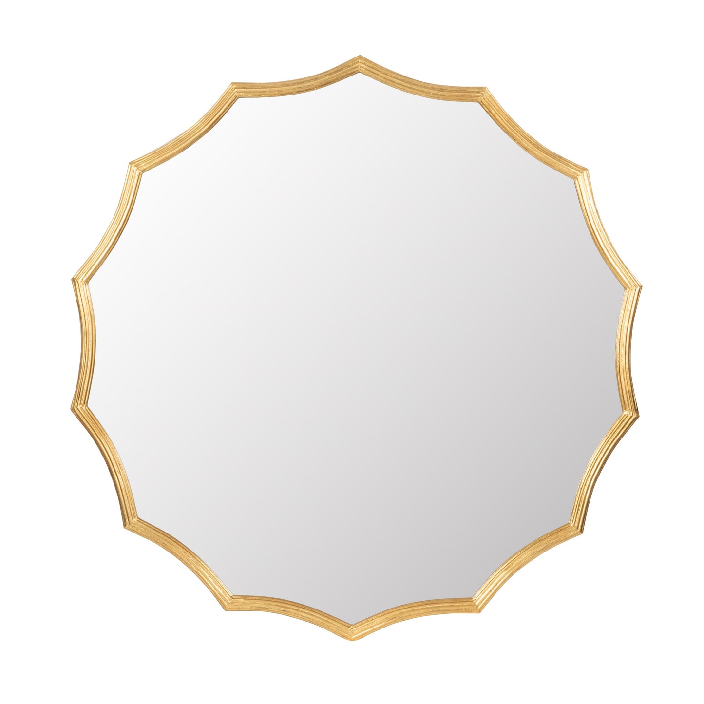 D40" Round Sunburst Wall Mirror