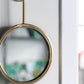 2 Circle Mirrors for Wall Decor