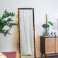 23" x 72" Full Length Mirror with Metal Beaded Frame