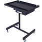 Adjustable Tear Down Work Table with Drawer