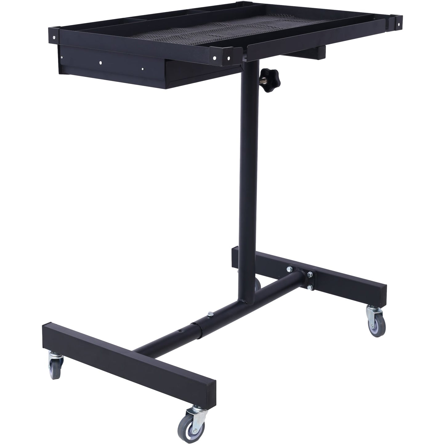 Adjustable Tear Down Work Table with Drawer