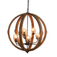 9-Light Globe Chandelier