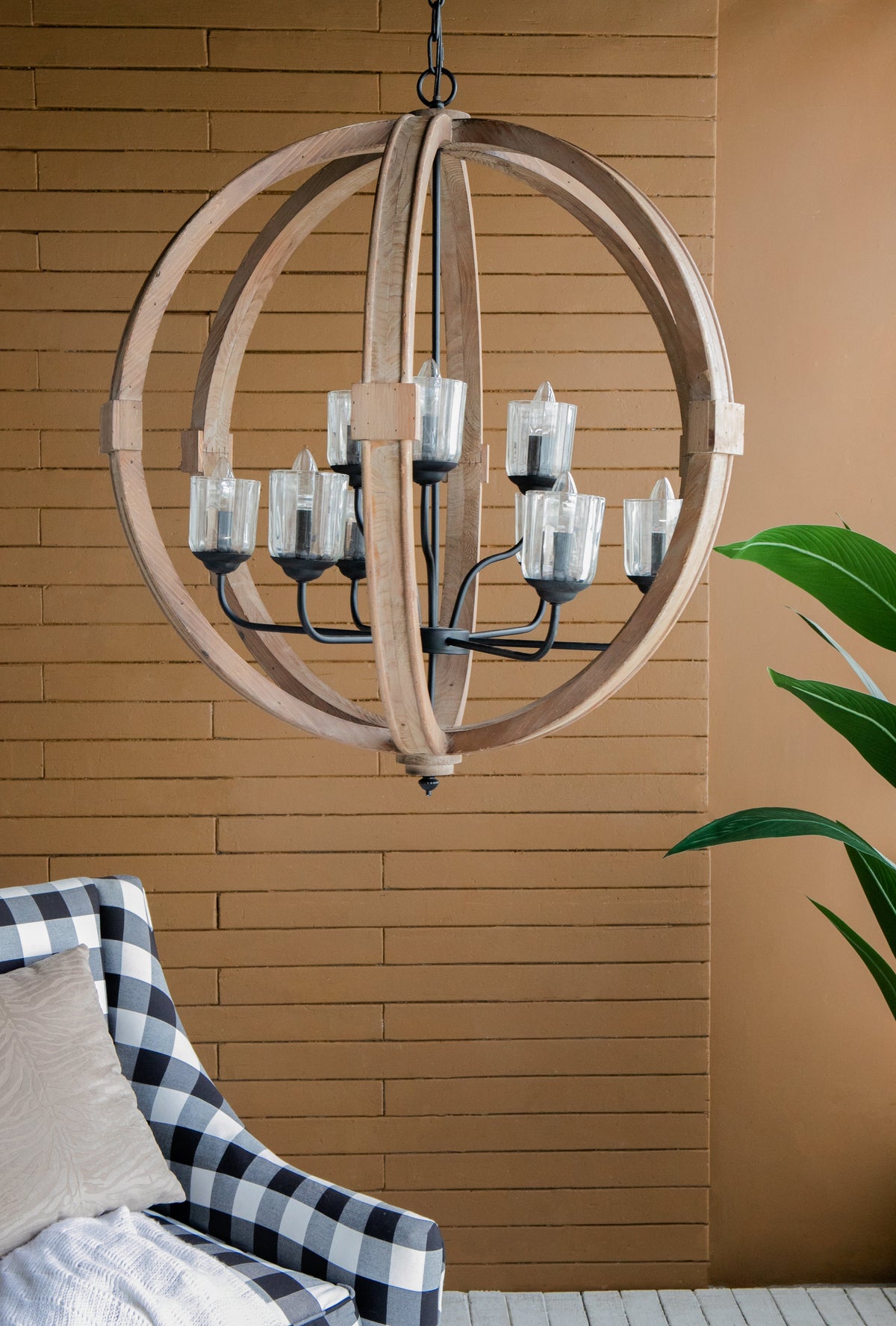 9-Light Globe Chandelier