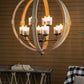 9-Light Globe Chandelier