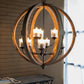 9-Light Globe Chandelier