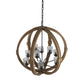 9-Light Globe Chandelier