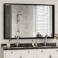 36x30 Inch Glossy Bathroom Mirror