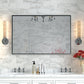 36x30 Inch Glossy Bathroom Mirror