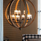 9-Light Globe Chandelier