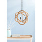 3-Light Farmhouse Chandelier