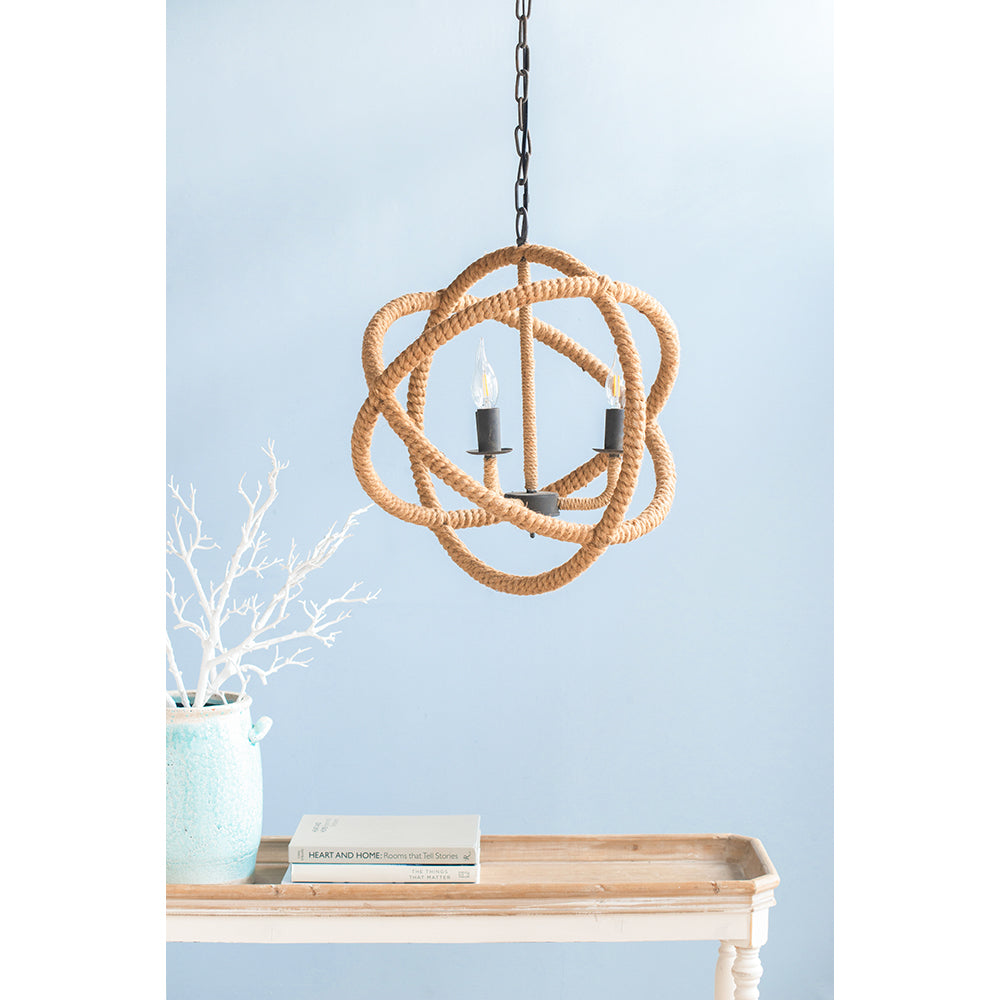 3-Light Farmhouse Chandelier