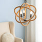 3-Light Farmhouse Chandelier