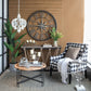 Farmhouse 6-Light Wood Chandelier Pendant Light Fixture