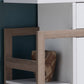 Modern Kitchen Buffet Organizing Cabinet with 4 Shelves