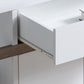 Modern Kitchen Buffet Organizing Cabinet with 4 Shelves