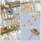 20" Luxury 4-Tier Crystal Chandelier, 12-Light