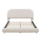 Teddy Fleece Full Size Upholstered Platform Bed