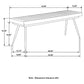 Camel Dining Bench