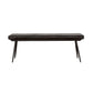Espresso Upholstered Dining Bench