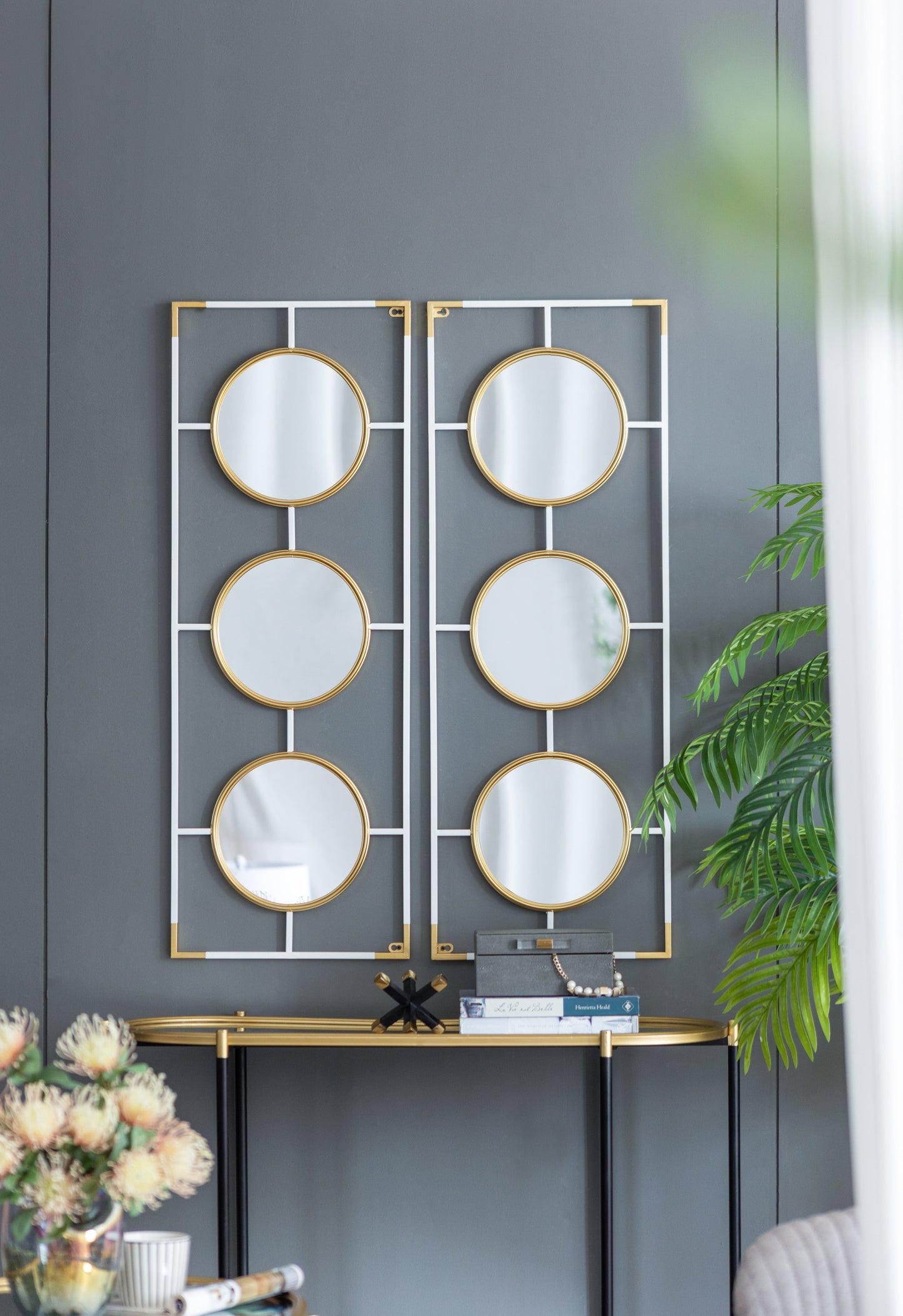 Hannes Three Mirror Wall Decor