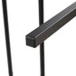 Queen Size Metal Platform Bed Frame with Wooden Headboard