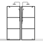 Goodyo 34" Shower Screen Door Walk-in Wet-room