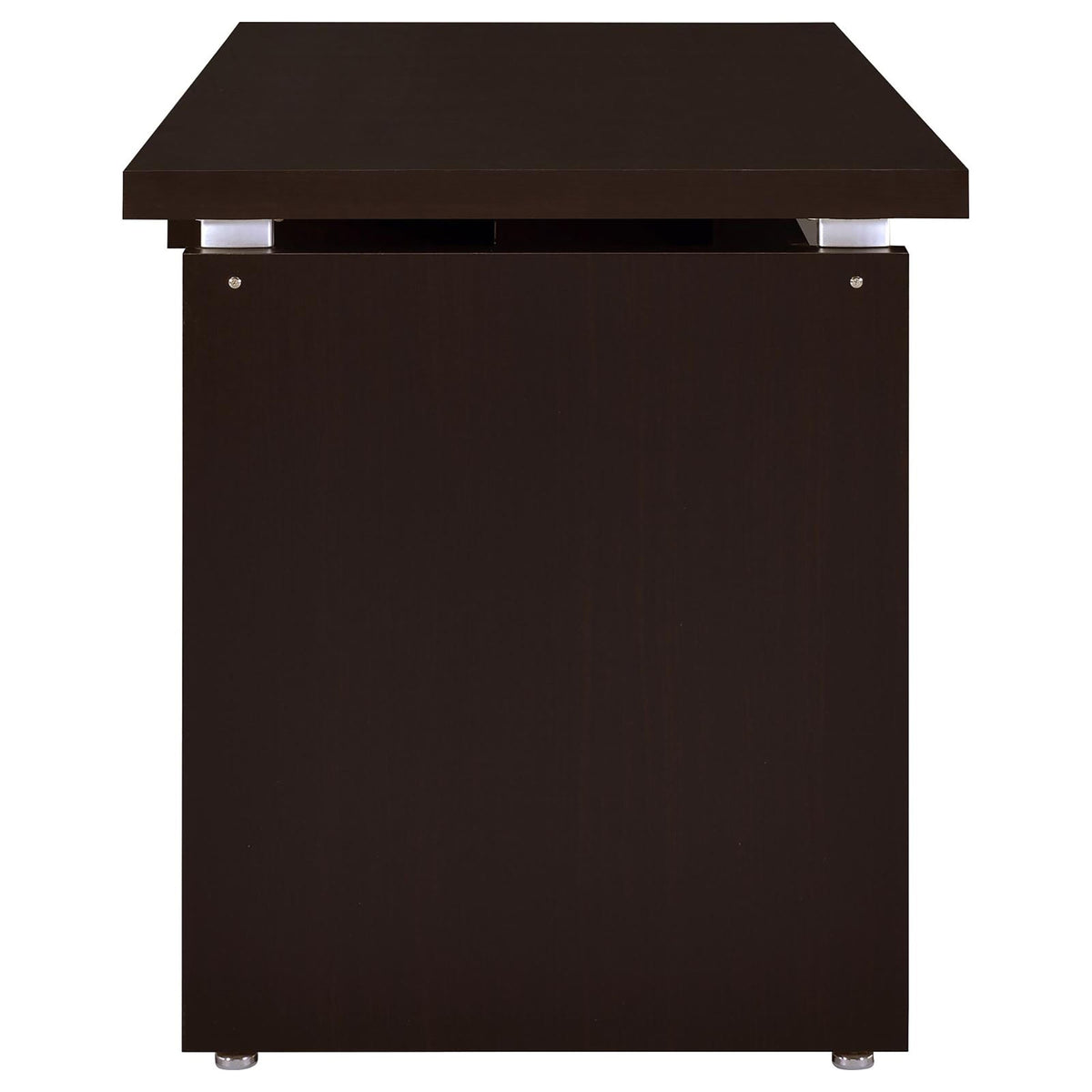 Cappuccino Floating Top Computer Desk