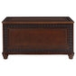 Deep Tobacco Flip Open Storage Cedar Chest