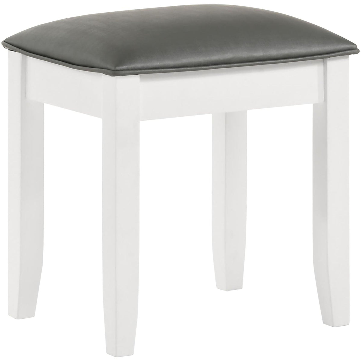 Glossy Vanity Stool