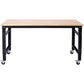 60" Wide Adjustable Rolling Workbench