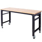 60" Wide Adjustable Rolling Workbench