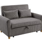 Justine 54" Convertible Sleeper Loveseat