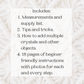 How to macrame wrap crystal charms and keychains PDF pattern.