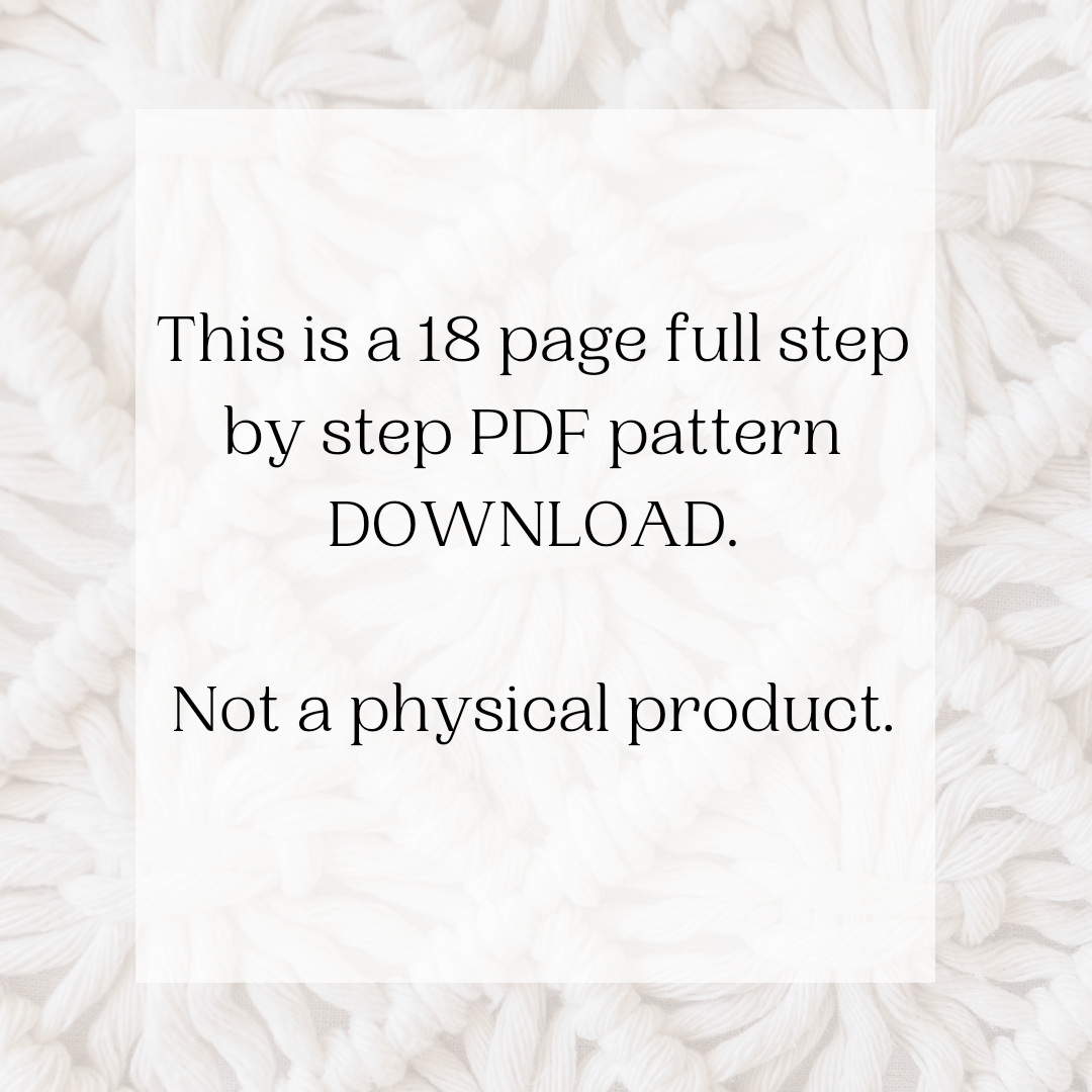 How to macrame wrap crystal charms and keychains PDF pattern.