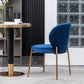 Amoa Contemporary Velvet Upholstery Dining Chair
