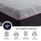 Bridgevine Home 11-Inch Renew Flex Head Cooling GelCare Memory Foam Mattress, King Size