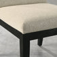 Rocco Contemporary Solid Wood Dining Chairs, Set of 2
