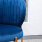 Amoa Contemporary Velvet Upholstery Dining Chair