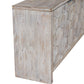 Farmhouse Style 4 Door Wooden Accent Cabinet