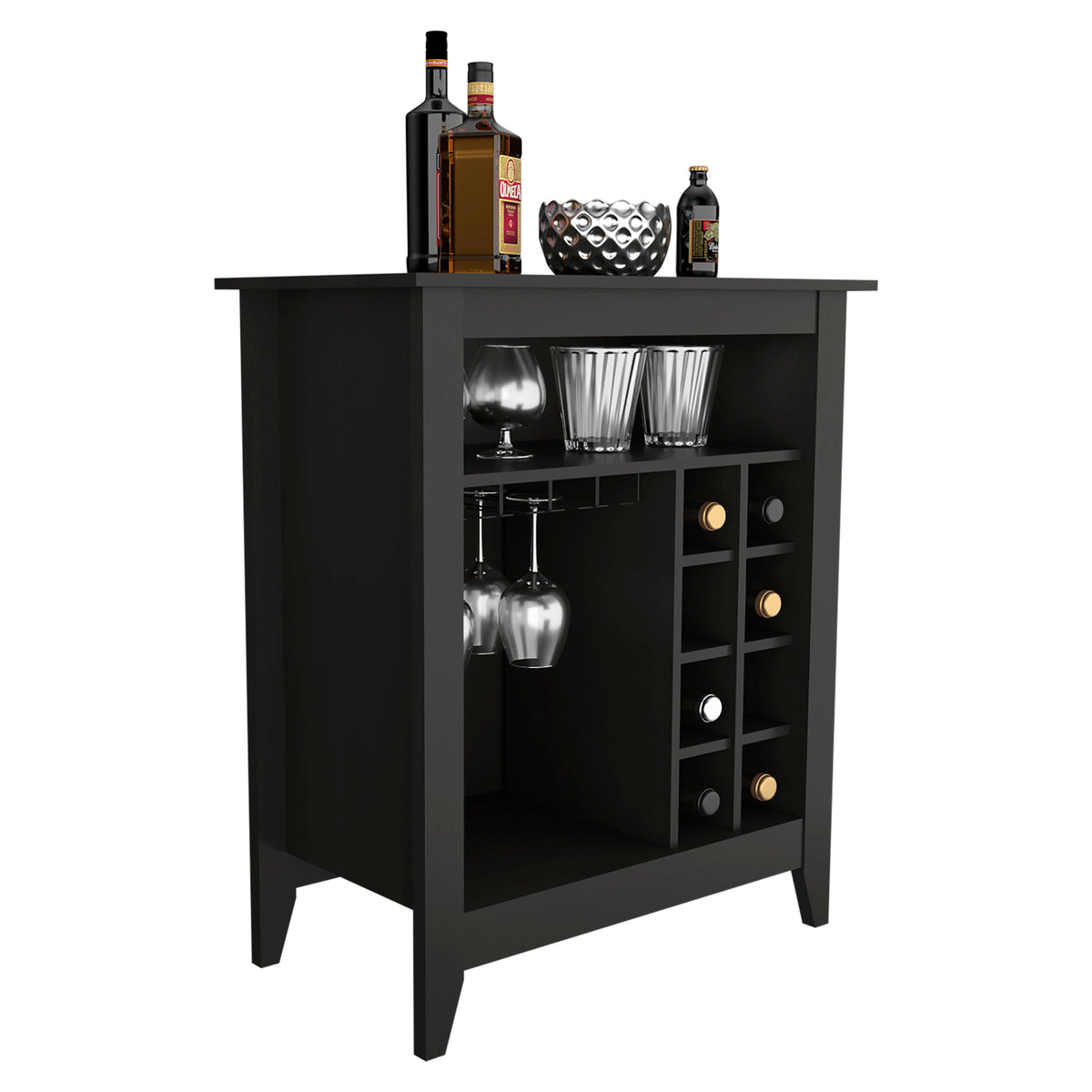 Mojito Bar Cabinet, One Open Drawer, One Open Shelf