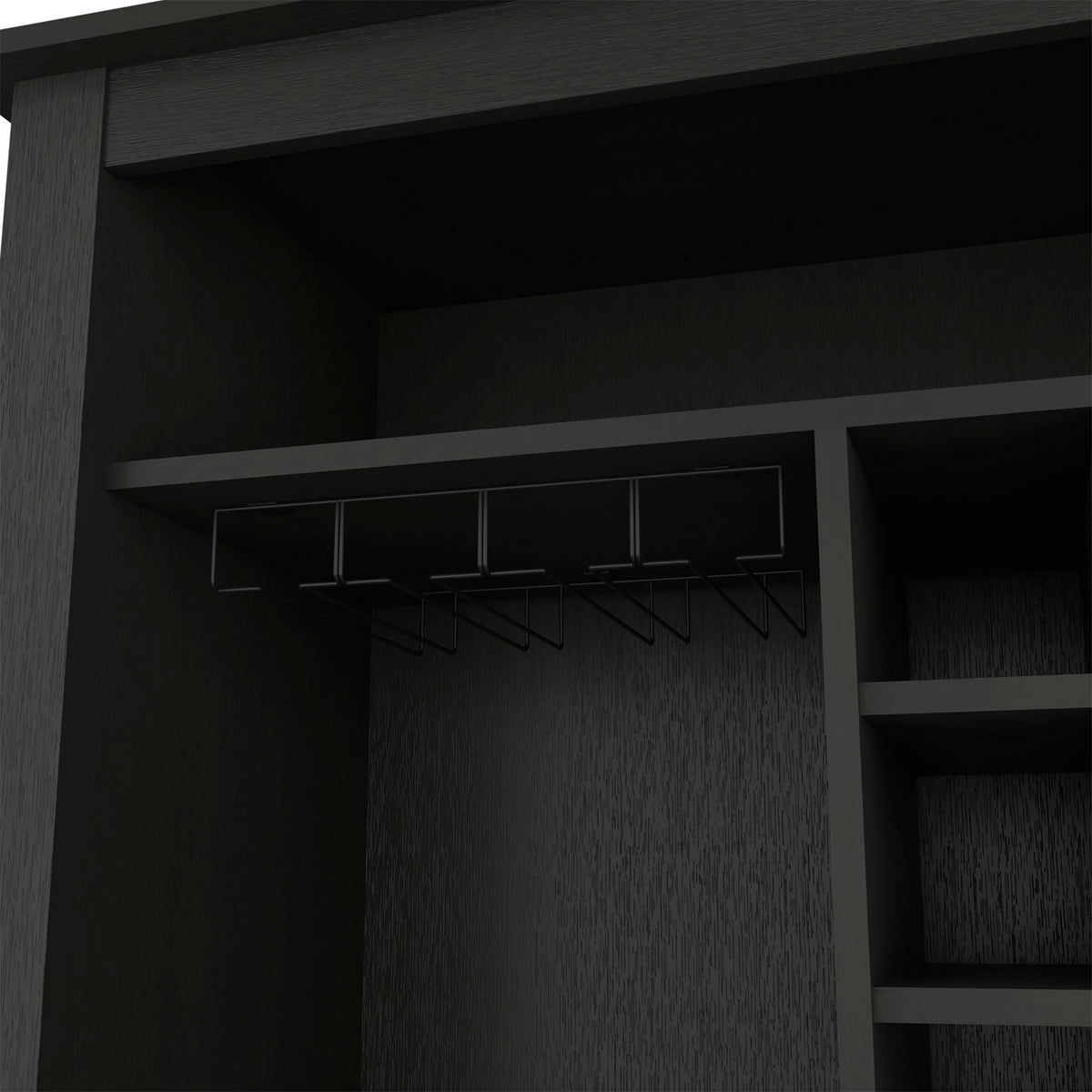 Mojito Bar Cabinet, One Open Drawer, One Open Shelf