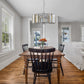 17" Chrome Crystal Pendant Chandelier