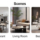 Modern Rectangular Glass Dining Table
