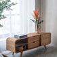 59x15x20" Teak Cabinet